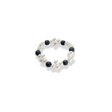 white pearls lavastones ring goals